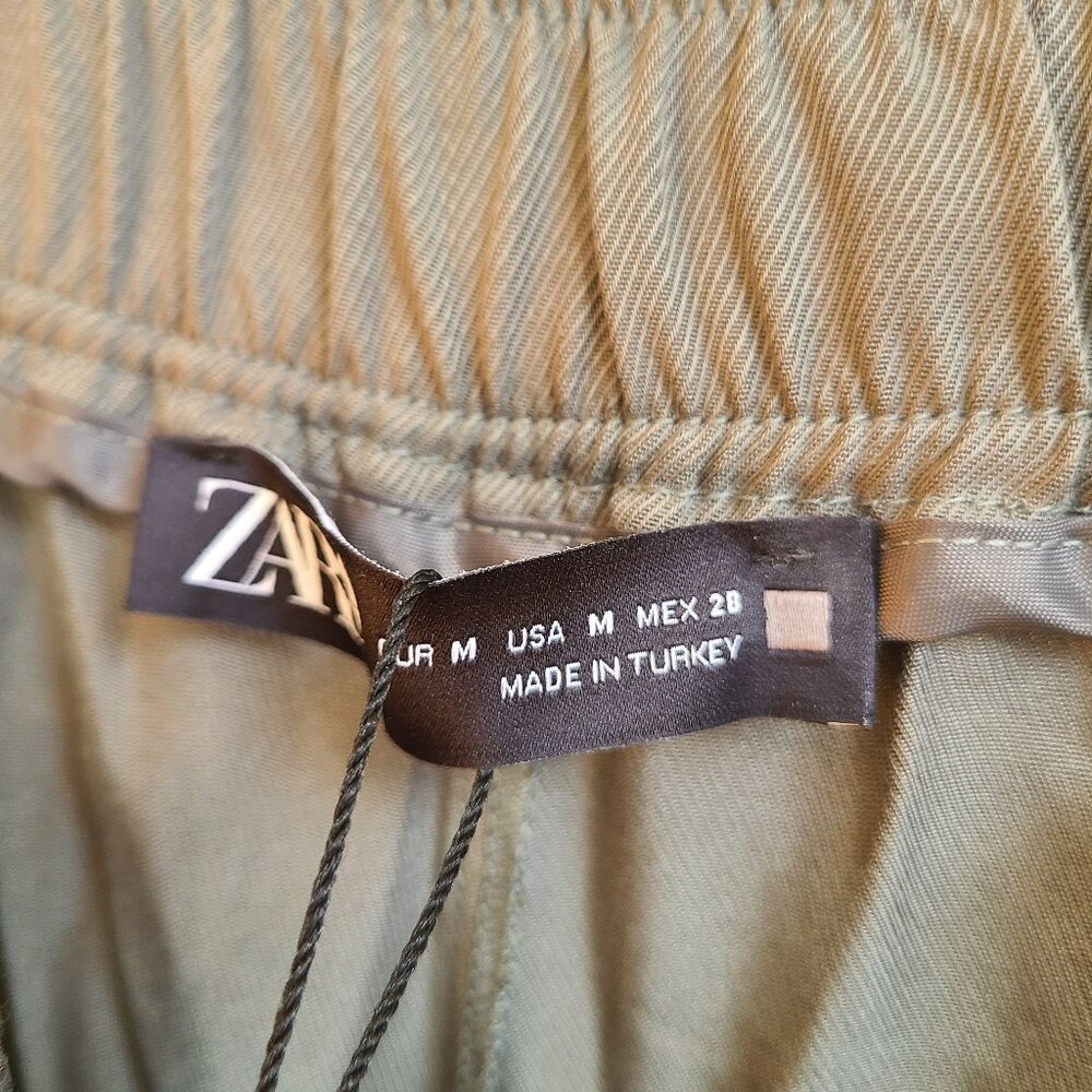Zara Drawstring cargo pants - Picture 2 of 7